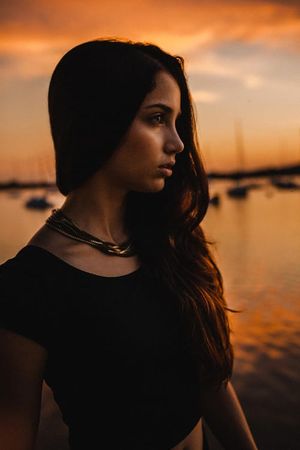 Emily Rudd Sunset