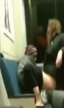 Subway fuck with bbc