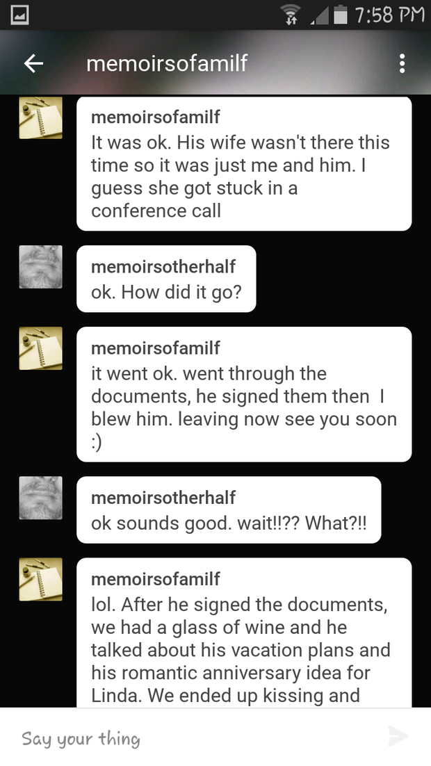 Wife/GF Texting C2