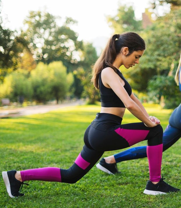 lunging
