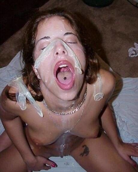 Used cumslut got cumdrunk at the party...again