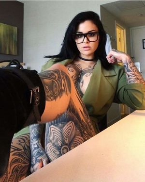 tattooed beauty