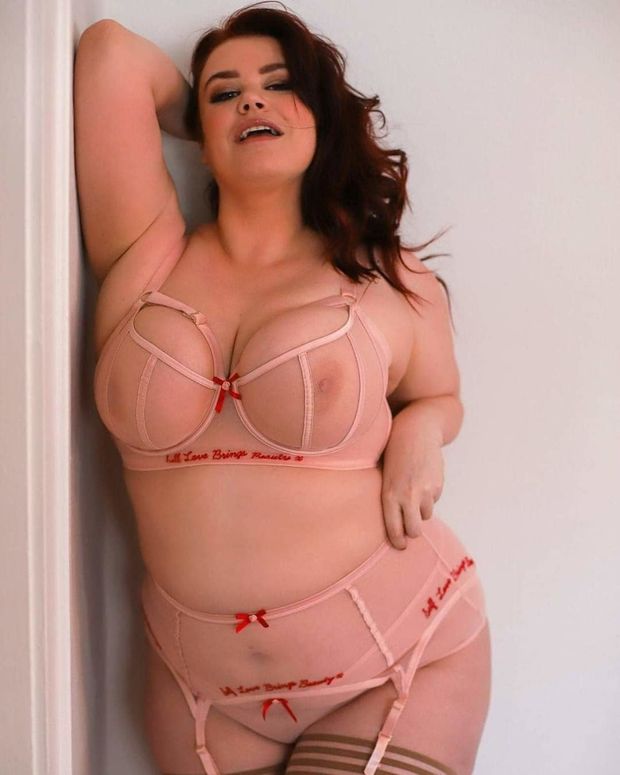 Ruby Roxx in see through lingerie
