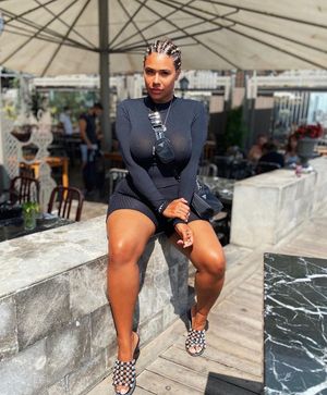 Bimbos nipples show through her see through dress