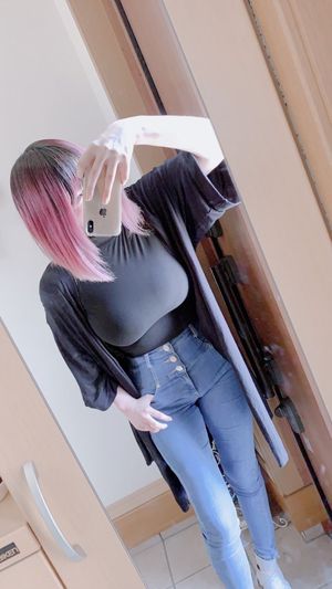 pink hair