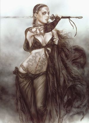 Female tribal warrior