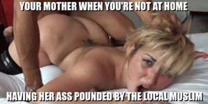 I love the ripples on your mom ass when I pound it