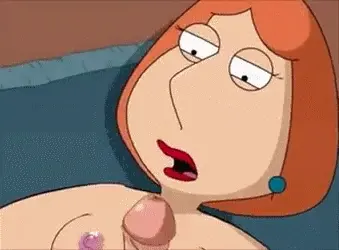 Lois titfucks to cum facial