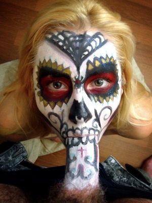 Dia De Los Muertos Blowjob