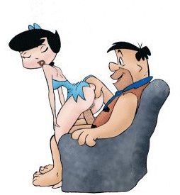 Betty rides Fred's cock