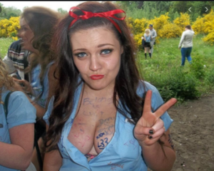 DUMB WORTHLESS SKANK