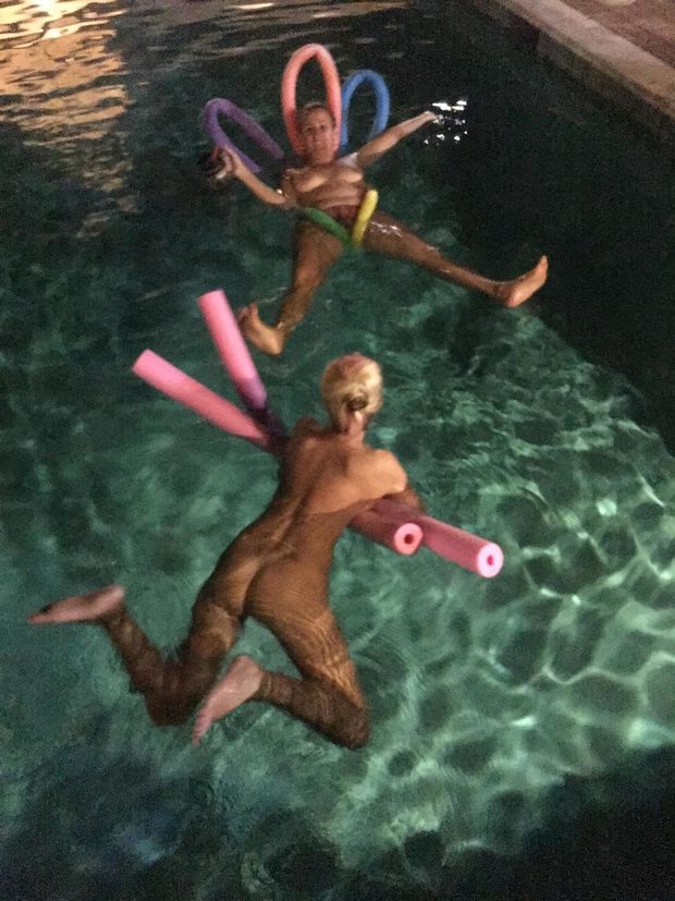Skinny dipping