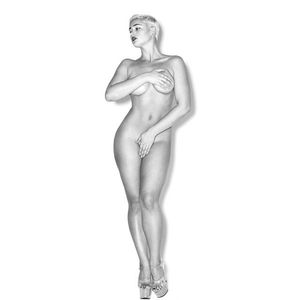 Stefania Ferrario è tutta nuda