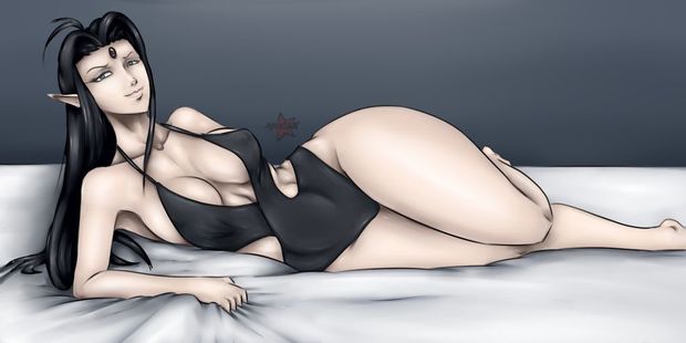 In bed