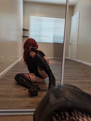 Sexy Redhead Crossdresser