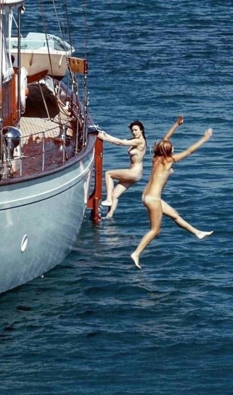 Skinny dipping