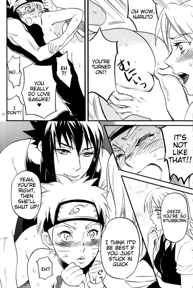 Sakura inspects naruto's new pussy