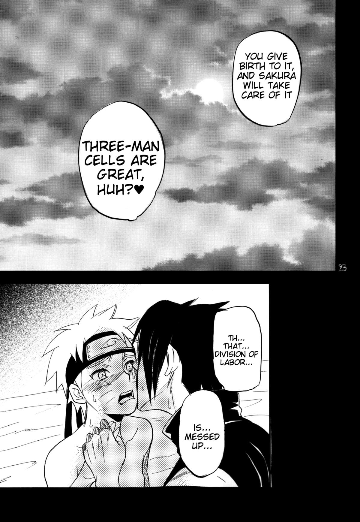 Have my baby and we will make Sakura take care of it