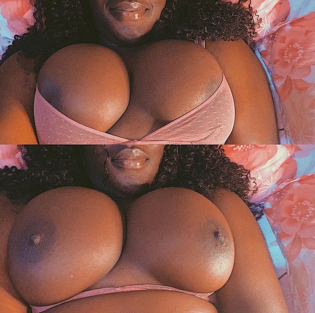 My DD tits and my smile. I hope you like both :)