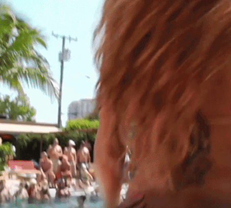 cute bikini play