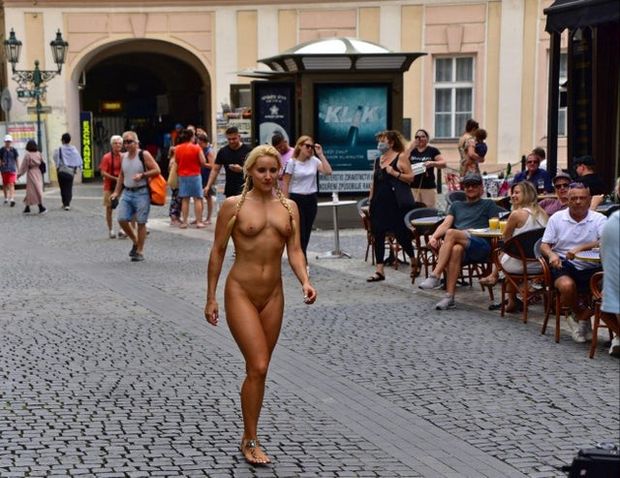 Normalizing public nudity. Such a nice gift for these men