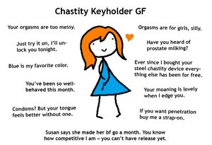 Chastity Keyholder GF