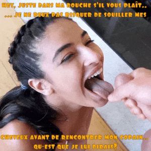 004 - pas que vous avez jeté ton sperme en moi..