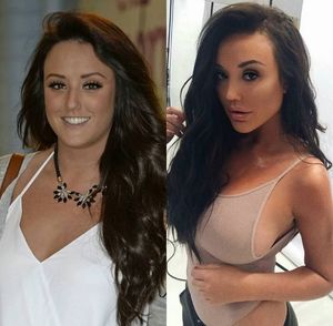 Bimbofication project. Improved with fake tits, better attitude. Charlotte Crosby