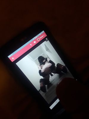 Hot cum on sissy photo