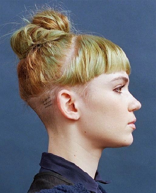 [ CROPPED hair  alt - Electronica Babe GRIMES ]