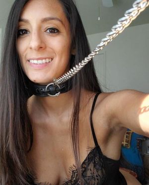 One gorgeous wife eager to serve her husband.