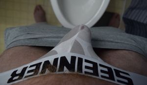 SMC33..Jockstrap Bulge Precum