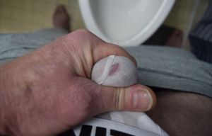 SMC33..Jockstrap Bulge Precum