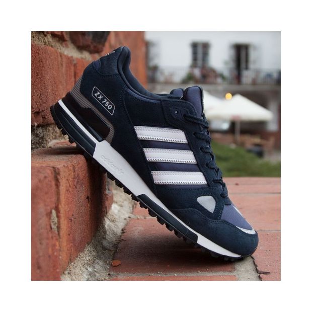 adidas zx 750 blue white sneakers