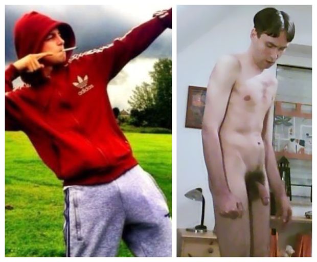 Dressed and Undressed - Naked Full Hairy Bush