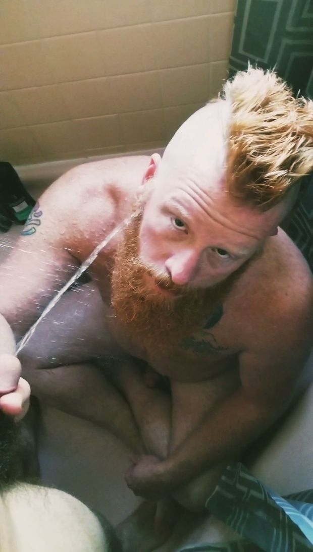peeing ginger