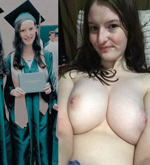 graduate dressed undressed