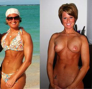 buff wife dressed undressed