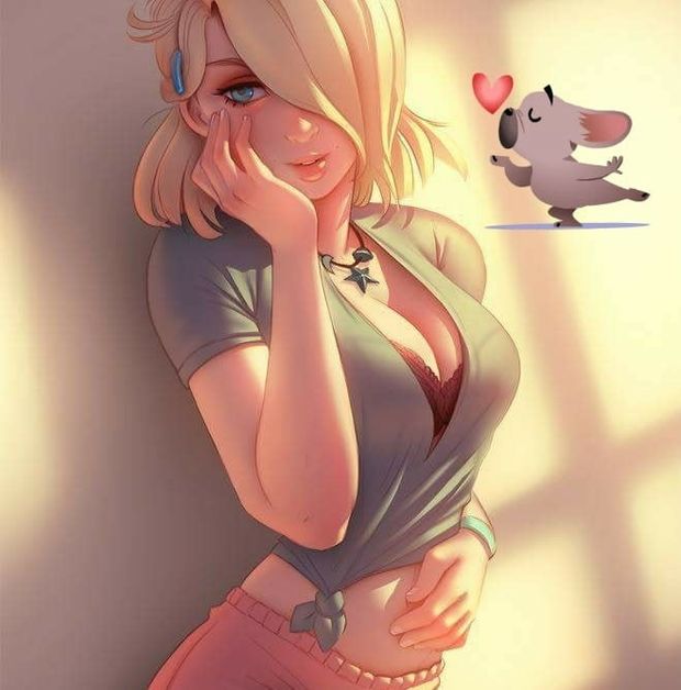 Hot blonde