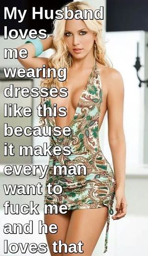 Dressing her up as my trophy slut is so much fun