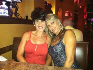 Lesbian big tits MILFs