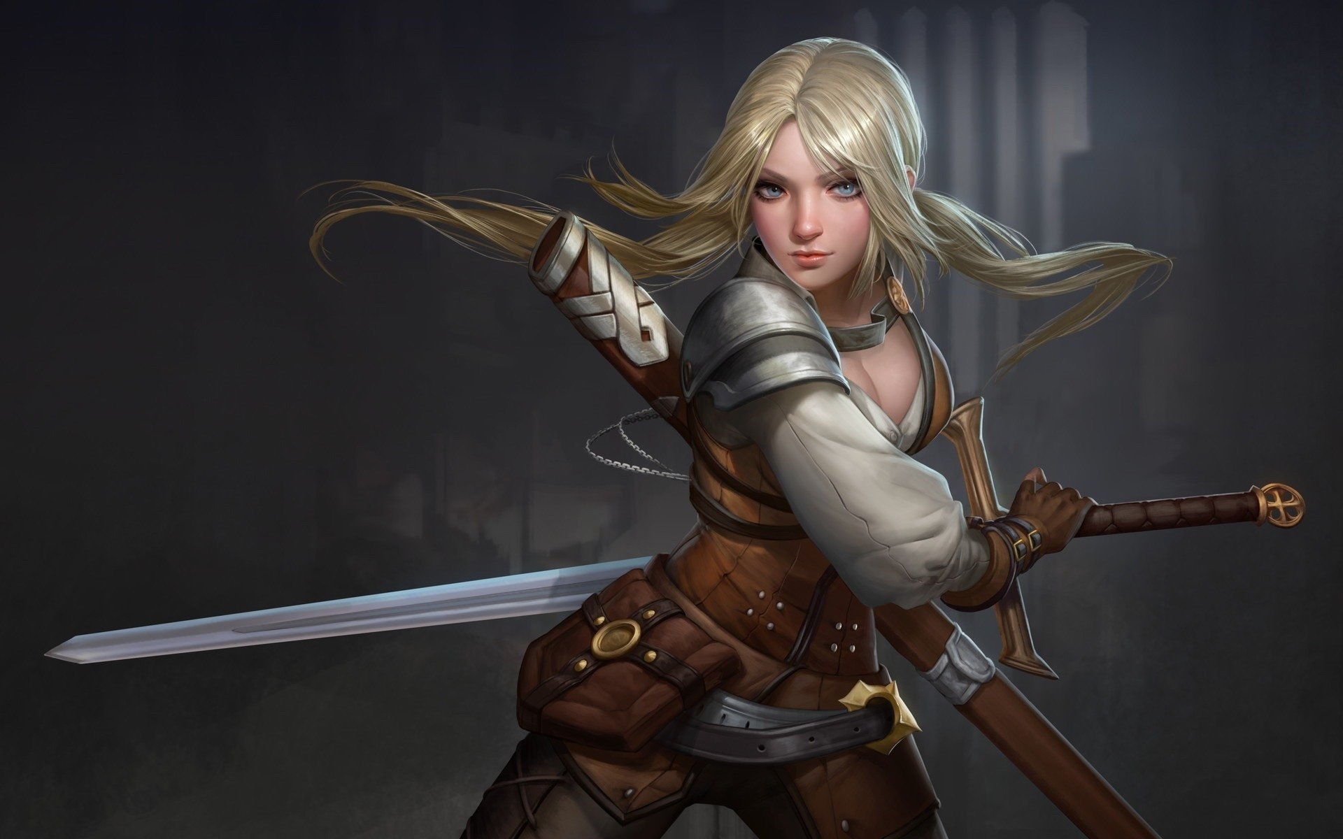 Ciri the witcher.