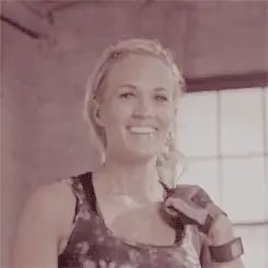 Sweaty smile