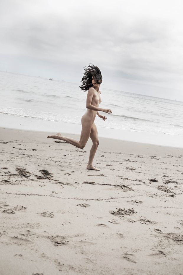 Kendall Jenner nude on beach