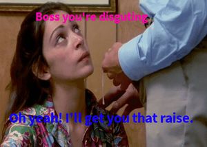 It's hard to be a business woman...