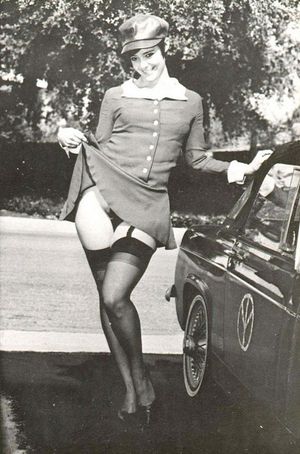 1960s mini-dress lift