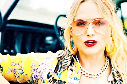 Miranda likes lipstick