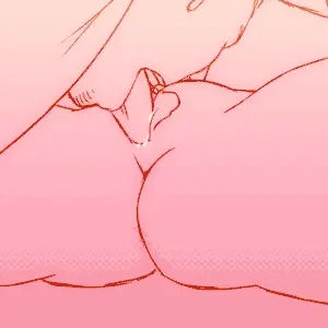 Giving her oral pleasure