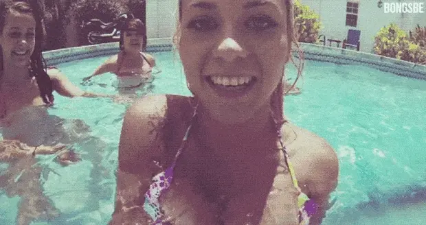 You sneakily stroking my cock under the water