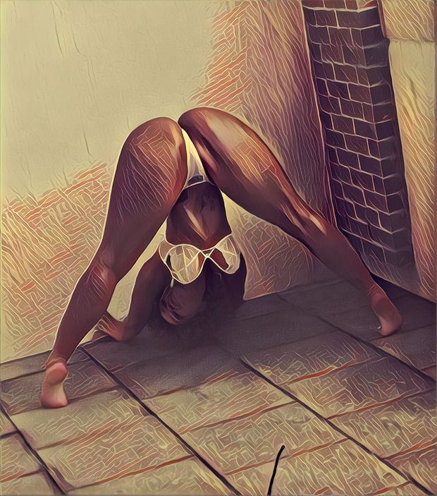 Ebony bending over cartoon